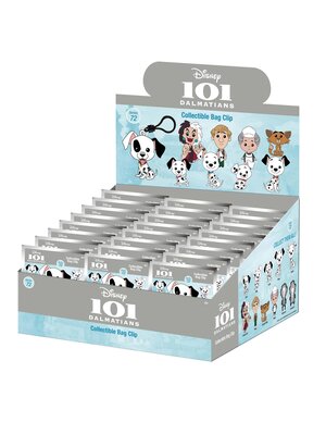 Monogram Disney 101 Dalmatians Series 72 3D Foam Mystery Bag Clip Keychain