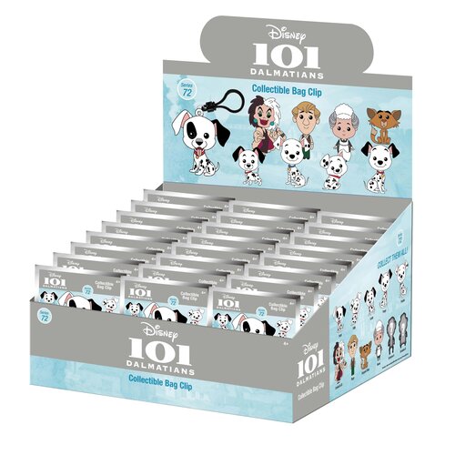 Monogram Disney 101 Dalmatians Series 72 3D Foam Mystery Bag Clip Keychain