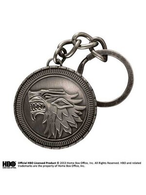 The Noble Collection Game of Thrones Stark Keychain