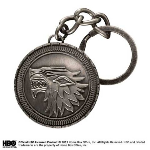 The Noble Collection Game of Thrones Stark Keychain
