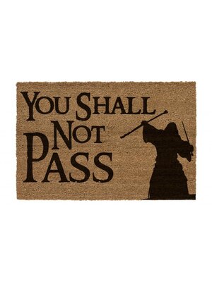 SD Toys Lords of The Rings You Shall Not Pass Doormat