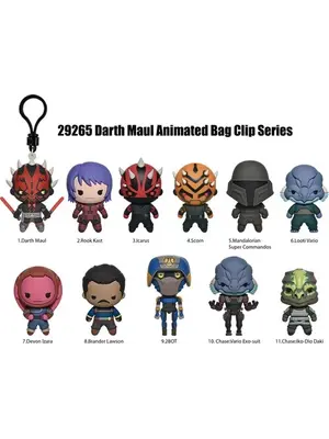 Monogram Maul Shadow Lord Series 1 3D Foam Mystery Bag Clip Keychain