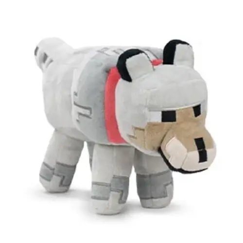 Barrado Minecraft Wolf Plush 17CM
