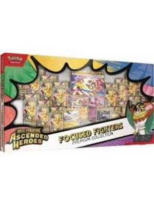 The Pokemon Company Pokemon TCG Ascended Heroes Focused Fighters Premium Collection