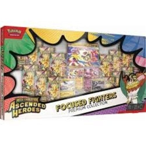 The Pokemon Company Pokemon TCG Ascended Heroes Focused Fighters Premium Collection