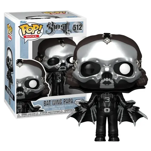 Funko Funko POP! POP Rocks Ghost 512 BatWing Papa Diamond (Glitter)