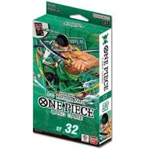 Bandai One Piece TCG ST32 Starter Deck Roronoa Zoro