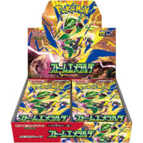 The Pokemon Company Pokémon TCG Storm Emeralda Booster Box