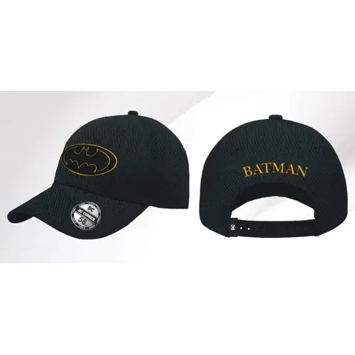 Cotton Division DC Comics Batman Logo Baseball Honey Comb  Cap 