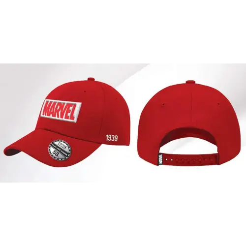 Cotton Division Marvel Logo Baseball Cap