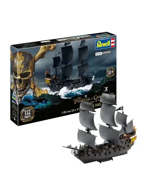 Revell Pirates of the Caribbean Black Pearl Model Kit Click System 1/150