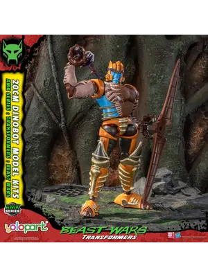 Yolopark Transformers Beast Wars Dinobot Model Kit AMK 20cm