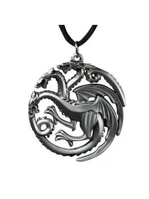 The Noble Collection Game of Thrones Targaryan Pendant Metal Edition