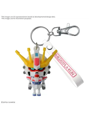 Bandai Gundam Build STPLA-KUN 3D Rubber Keychain