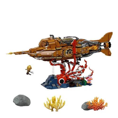 Pantasy Pantasy Steampunk The Nautilus Building Block 2552pcs