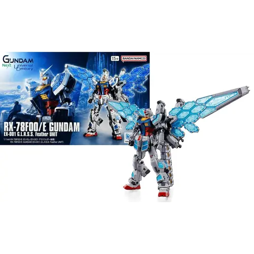 Bandai Gundam 1/144 HG RX-78F00/E EX-001 G.L.R.S.S Feather Unit Model Kit