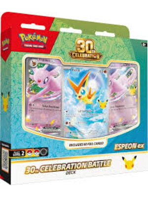 The Pokemon Company Pokémon TCG: 30th Celebration Espeon ex Battle Deck
