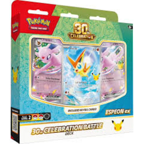 The Pokemon Company Pokemon TCG 30TH Anniversary EX Battle Deck Victini Preorder 30-10-26