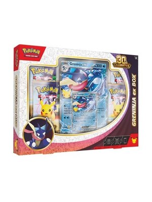 The Pokemon Company Pokemon TCG 30TH Anniversary EX Box Sylveon or Greninja Box preorder 18-9-26