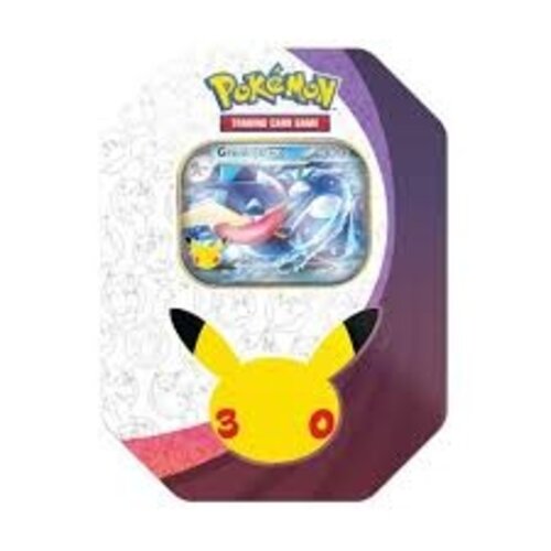 The Pokemon Company Pokemon TCG 30Th Anniversary EX Tin Sylveon / Greninja Preorder 18-9-26