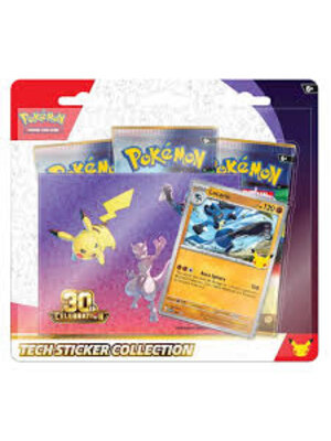 The Pokemon Company Pokemon TCG 30TH Anniversary Tech Sticker Collection (Willekeurig)
