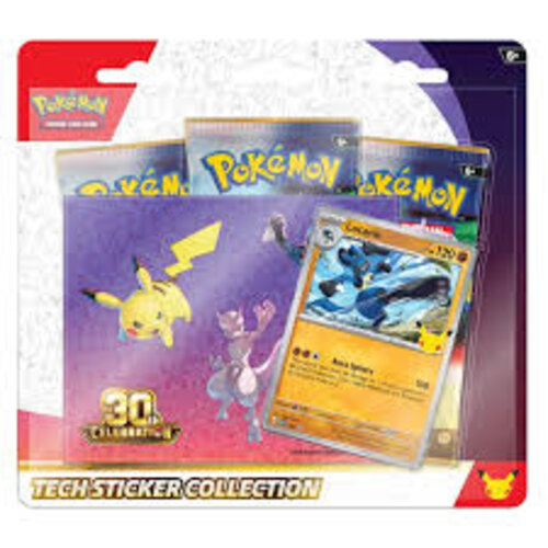 The Pokemon Company Pokemon TCG 30TH Anniversary Tech Sticker Collection (Willekeurig)