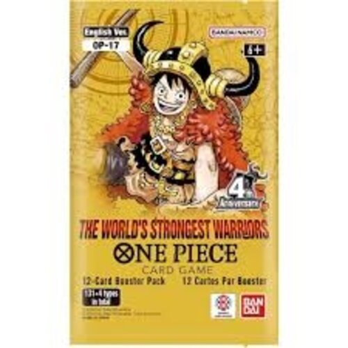 Bandai One Piece TCG The Worlds Strongest Warriors Booster