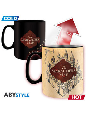 Abystyle Harry Potter Marauder Heat Change Mug 460ml