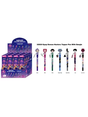 Monogram K-POP Demon Hunters 3D Head Topper Spinning Pen