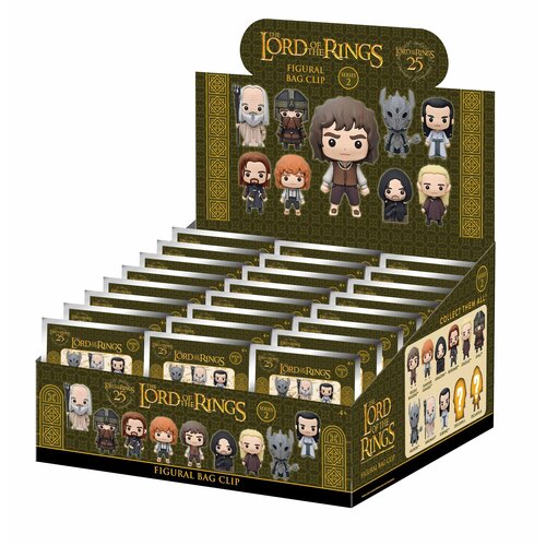Monogram Lord of The Rings Series 2 3D Foam Bag Clip Mystery Keychain