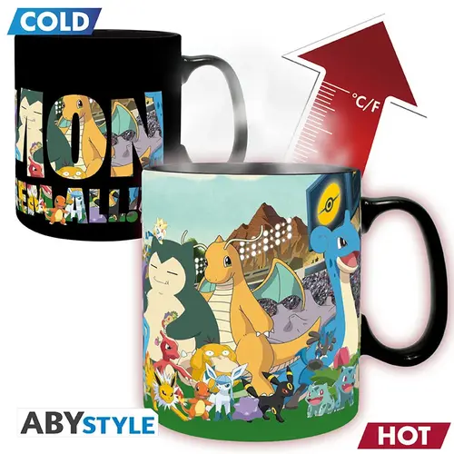 Abystyle Pokémon Gotta Catch Em All Heat Change Mug 460ml