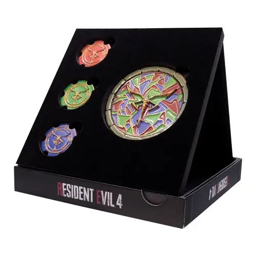Fanattik Resident Evil 4 Church Puzzle Limited Edittion Medallion Set