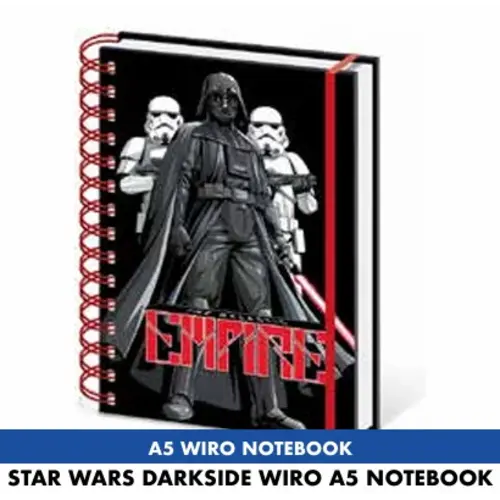 Pyramid Star Wars Darkside A5 Wiro Notebook