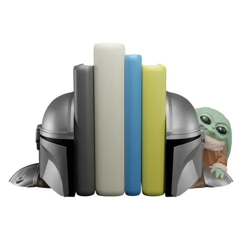 Star Wars Mandalorian Bookend