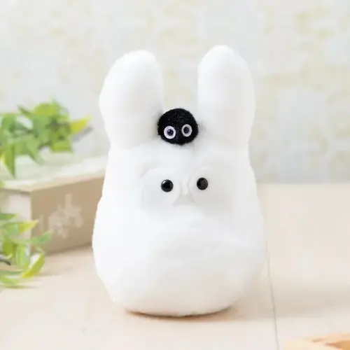 Semic Studio Ghibli My Neighbor Totoro White Totoro Beanbag Plush 15 cm