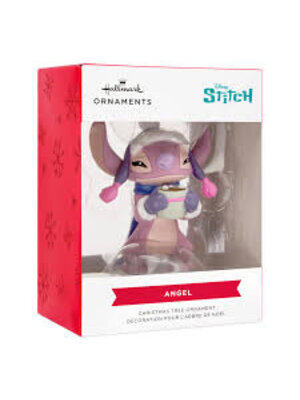 Hallmark Hallmark Ornament Disney Stitch Angel With Hot Chocolate