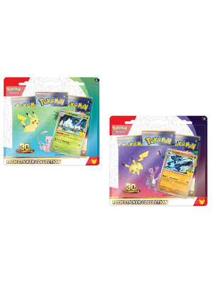 The Pokemon Company Pokémon 30th Celebration Tech Sticker Collection