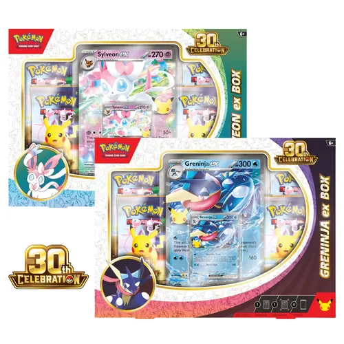 The Pokemon Company Pokémon TCG: 30th Celebration Pokémon ex Box