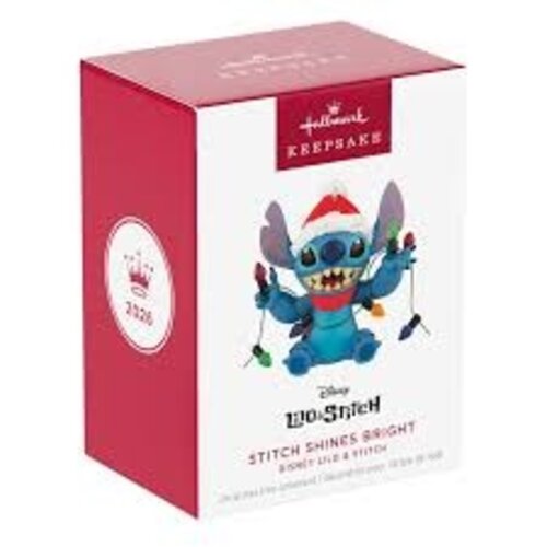 Hallmark Ornament Disney Stitch Lights