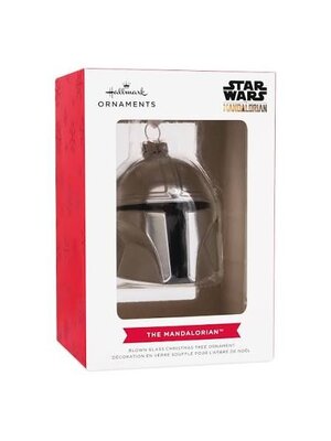 Hallmark Hallmark Ornament Star Wars Glass Mandalorian