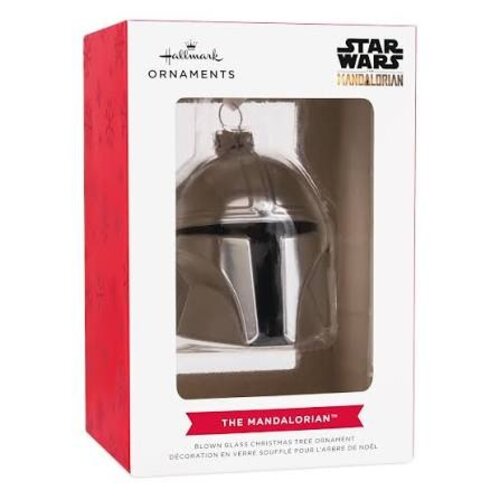 Hallmark Hallmark Ornament Star Wars Glass Mandalorian