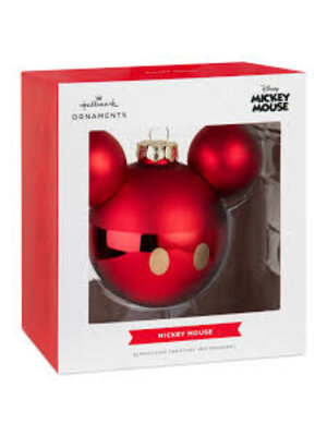 Hallmark Hallmark Ornament Disney Glass Mickey Mouse