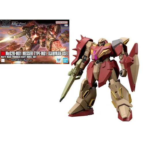 Bandai Gundam HG 1/144 Hathaway Sorcery of Nymph Circe Messer Type-M01 Model Kit