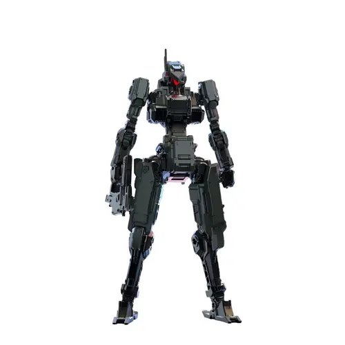 Sheik Mainland 3 Min Project Fenrir (Metalic Black) 1/18 Model Kit
