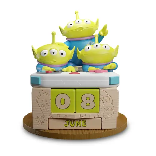 Grupo Erik Disney Toy Story Aliens 3D Perpetual Calendar