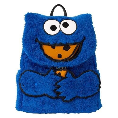 Loungefly Sesame Street Cookie Monster Mini Backpack Loungefly