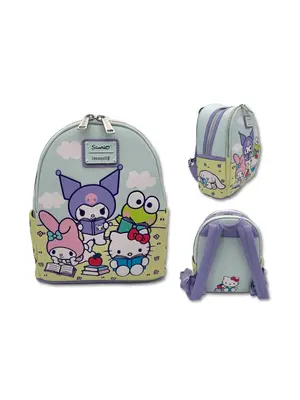 Loungefly Sanrio hello Kitty Multi Char Scene Mini Backpack Loungefly