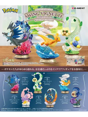 Re-Ment Pokemon Swing Vignette Collection 4 Yurameku Pokemon Mystery Box