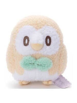 Jazwares Pokemon Peaceful Place Poke Peace Stuffed Plush Rowlet 14cm