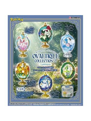 Re-Ment Pokemon Ovaltique Collection 2 Luminous Mystery Box